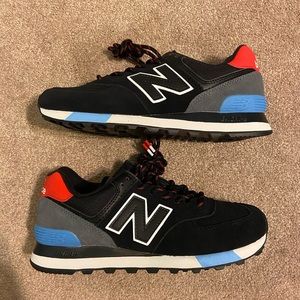 New Balance Mens Classic Athletic Shoes Black